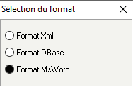 export format MSword