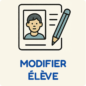 modifier un élève